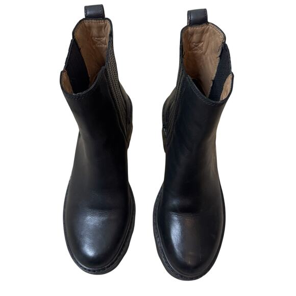 MADEWELL The Gwenda Platform Ankle Boot True Black Size 7 - Picture 10 of 11